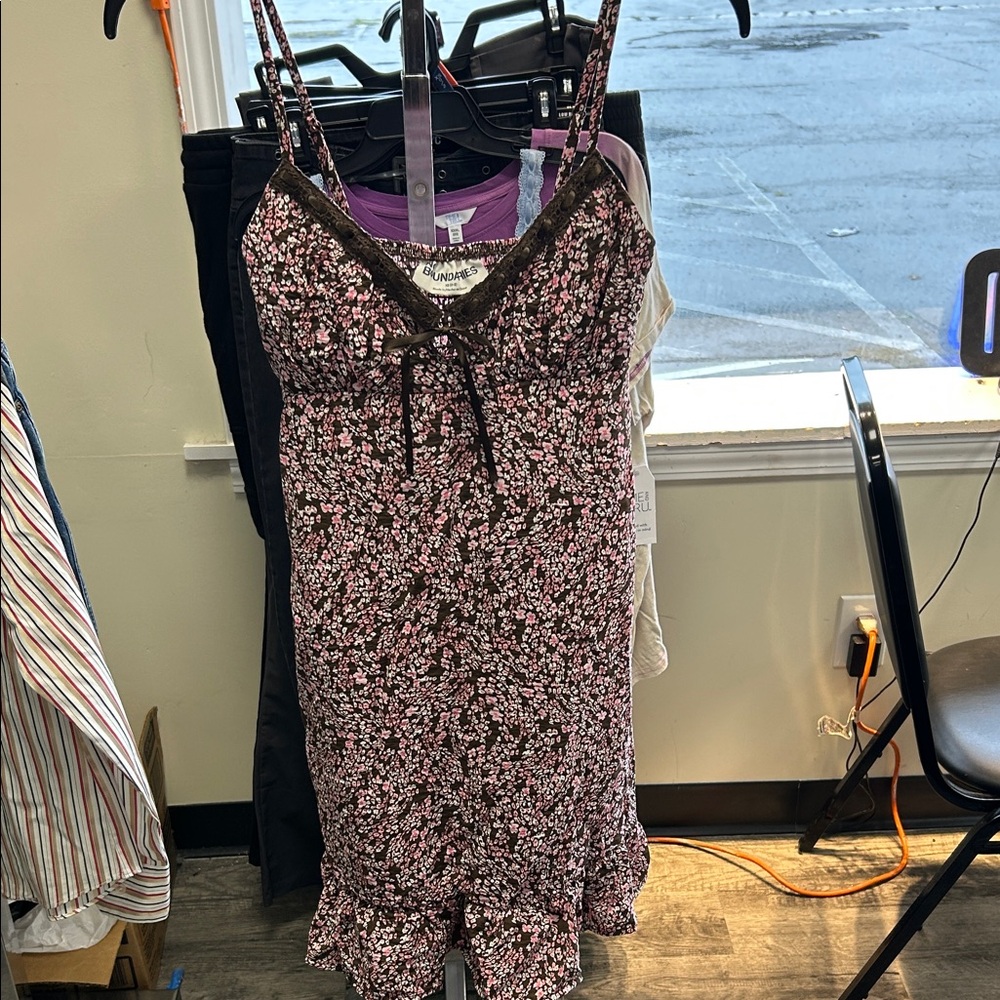 Floral Spaghetti Strap Dress